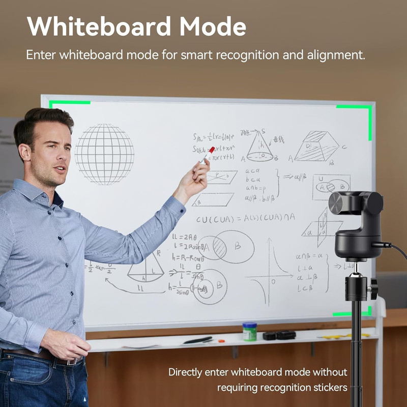 PIXY Dual-Camera Ai-Powered PTZ Camera 4K with Tripod, AI Tracking, PDAF&AI Auto gallery