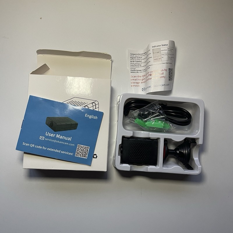 Mini black cam motion detect HD w/ mount – new in box gallery