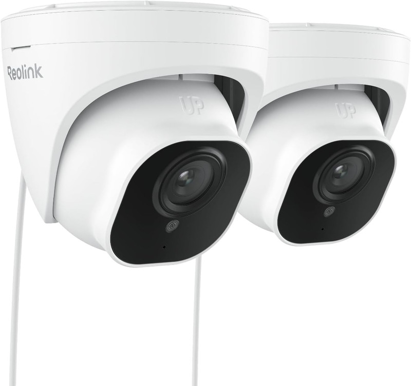 5MP Poe Security Camera, Surveillance Outdoor Indoor for Home, Person/Vehicle/Pe