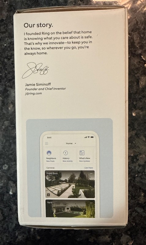 Ring Wired Doorbell Pro 3rd Gen Retinal 4K (Newest Model) NEW / FACTORY SEALED gallery