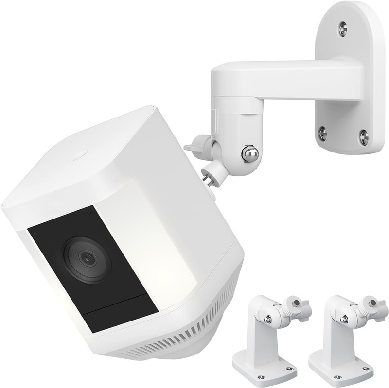 2 Pack Adjustable Wall Mount for Ring Spotlight Cam Battery Cam Plus Pro Indoor