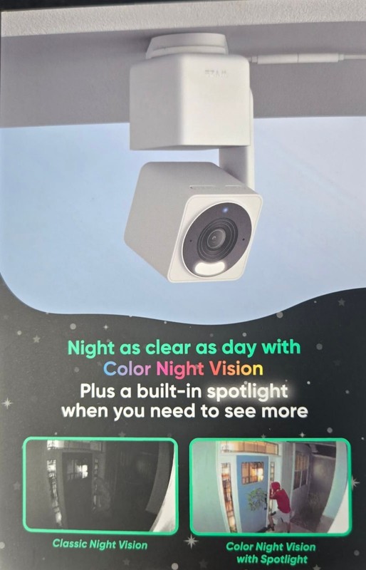 Wyze Cam Pan v4 4K UHD Indoor/Outdoor Plug-In Pan & Tilt Security Camera NEW gallery