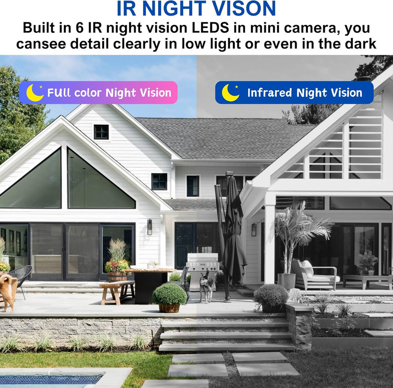 Wireless Mini Security Camera Fkj-Wifi, Remoted App Viewing, Long Time Standby B gallery