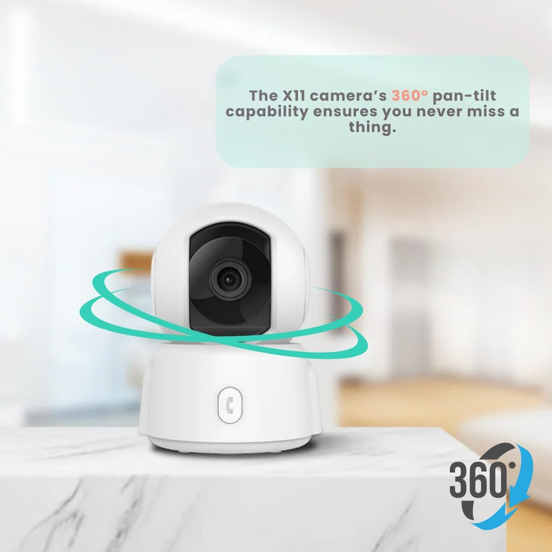 Vicohome X11 3K Security Camera Indoor – 360° Rotating Wifi Camera, Smart Motion gallery