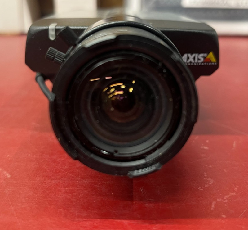 USED AXIS 223M Day Night Network POE IP Camera 0247-001-01 w 4-8mm Computar lens gallery