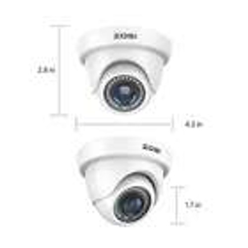 2 ZOSI HD Security Cameras DIN Digital Surveillance Camera 1080p gallery