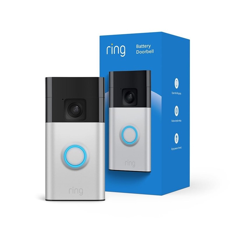 Ring Battery Doorbell (newest model), Home or business security with Head-to-Toe gallery