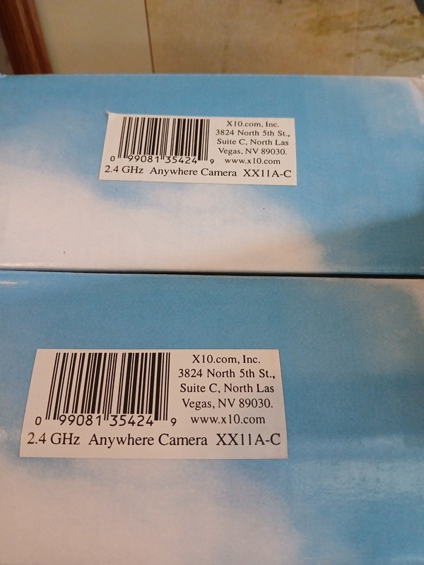 X10 Wireless Camera Kit VK49A-C New Old Stock Remote Tripod Battery Transceiver gallery