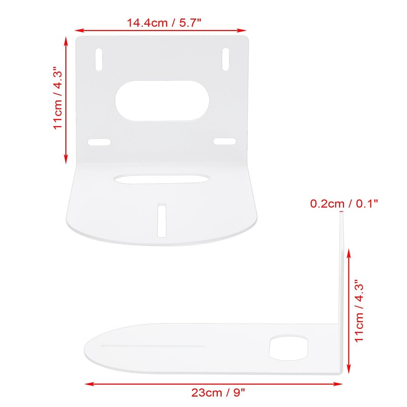 PTZ Camera Bracket White Universal PTZ Camera Mount Bracket Compatible with f... gallery