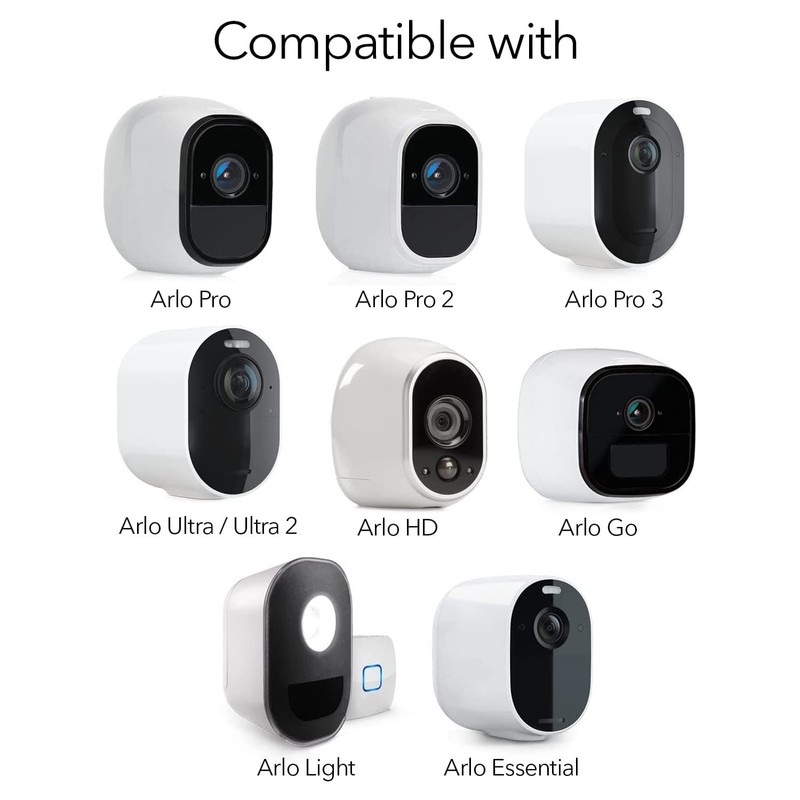 Wall Mount for All Arlo Camera, Arlo Pro, Arlo Pro 2, Arlo Pro 3,Arlo Ultra, ... gallery