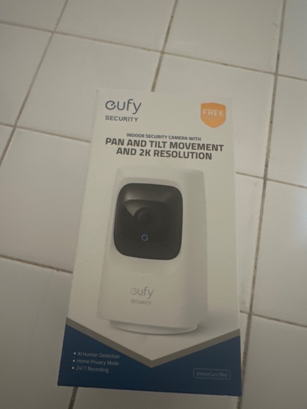 EUFY SECURITY – INDOOR SECURITY CAMERA W/ P.T.Z. 2K – Indoor Camera Mini T8414