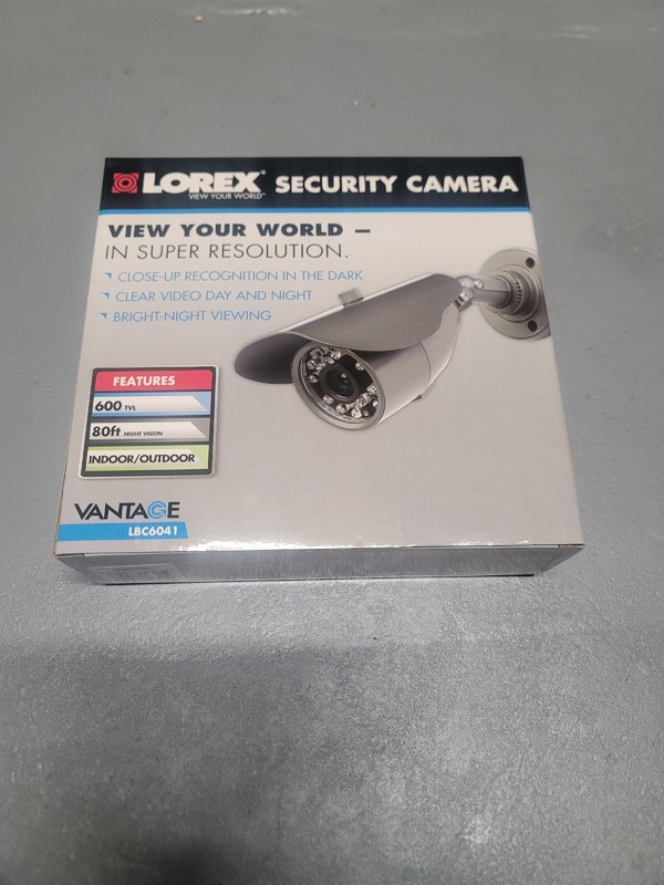 Lorex LBC6041 Super Resolution Weatherproof Night Vision Security Camera