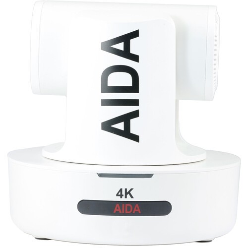 AIDA 4K NDI|HX IP/HDMI Conference PTZ Camera with 12x Optical Zoom (White) gallery