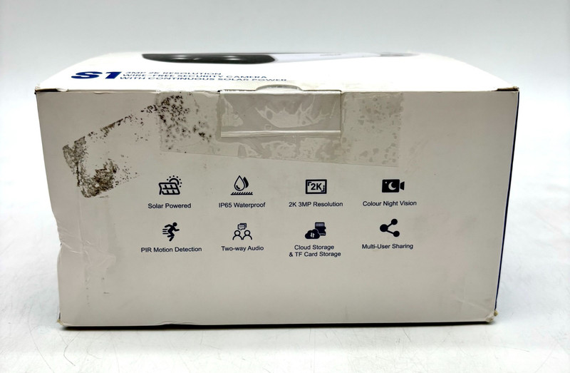 AOQEE S1 3MP 2K Resolution Wire-Free Security Camera With Continuous Solar Power gallery
