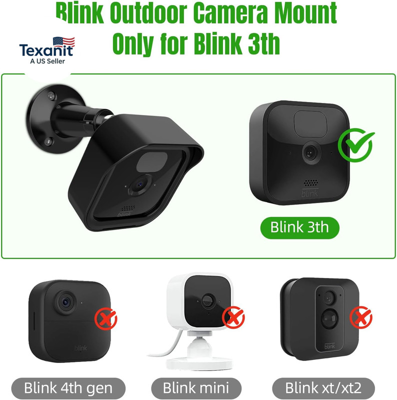 Blink Outdoor 3 (3Rd Gen) Camera Mount with Protective Case, Blink Camera Mount gallery