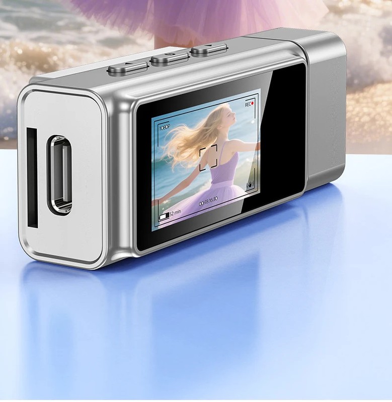1080P Glasses Clip Camera Hands Free Wearable Mini Camera up to 3 Hour Recording
