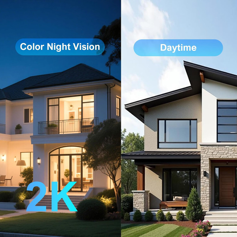 4G LTE Solar Security Camera Outdoor, 2K PTZ with 365 Days Unlimited Data | 360° gallery