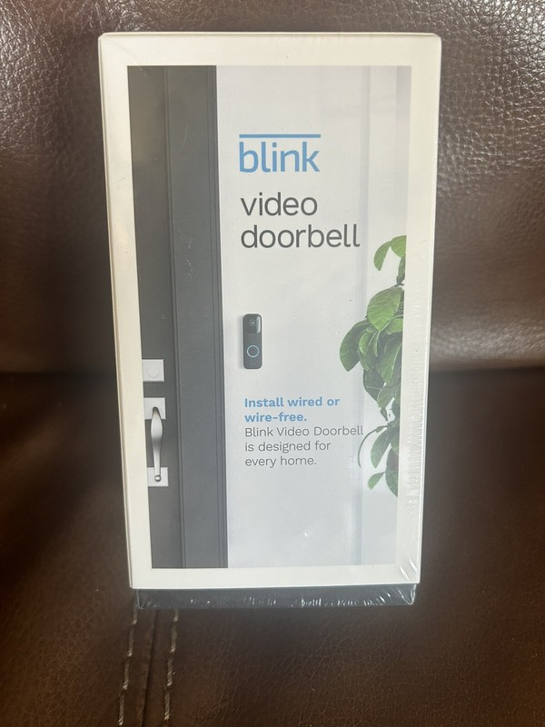 Blink Video Doorbell Wired/Wireless Two way audio HD video & Alexa BRAND NEW gallery