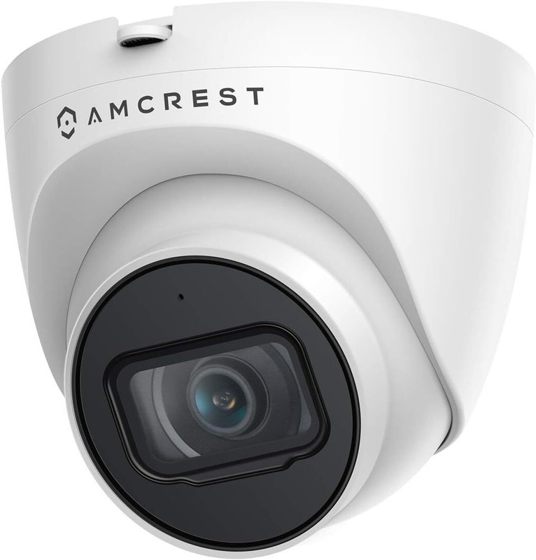 Amcrest 5Mp Outdoor Poe Security Camera With Night Vision And Built-in Mic