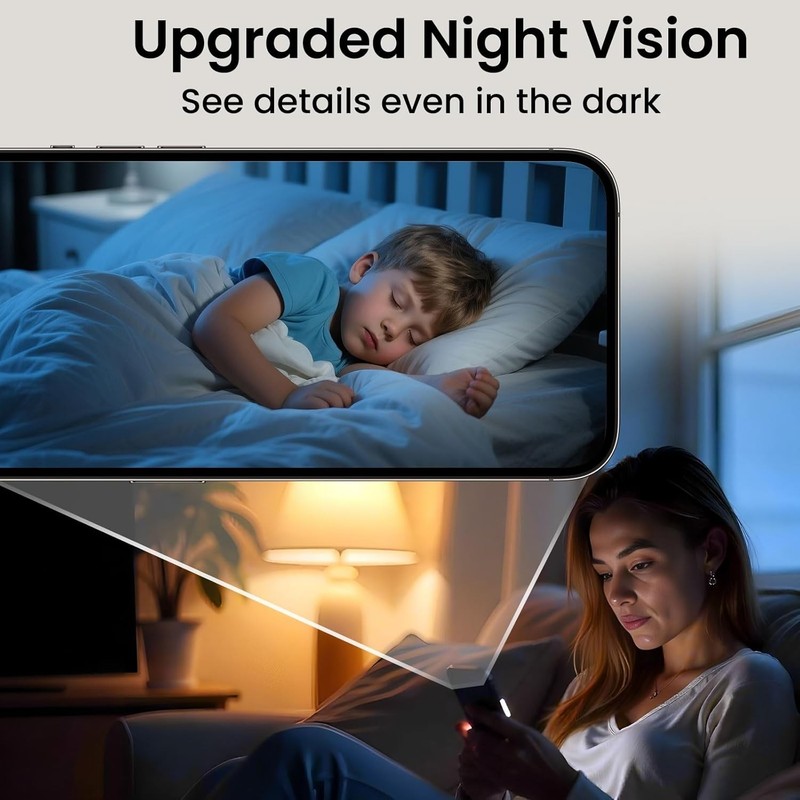 4K Mini WiFi Security Camera Wireless Indoor Night Vision Motion Alert 2.4/5G gallery