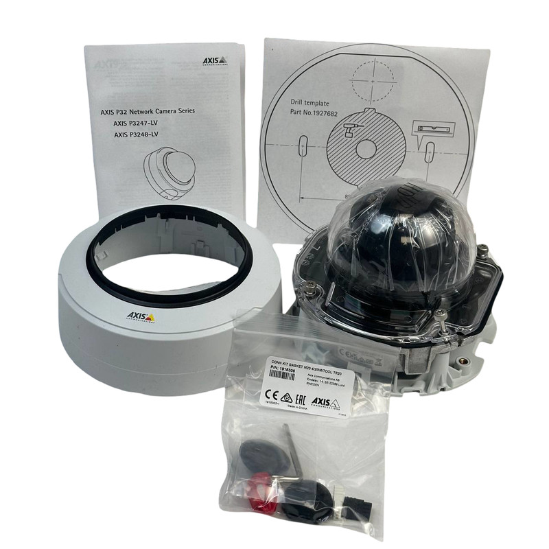 Axis Camera Model P3247-LV Dome camera with night vision Brand new