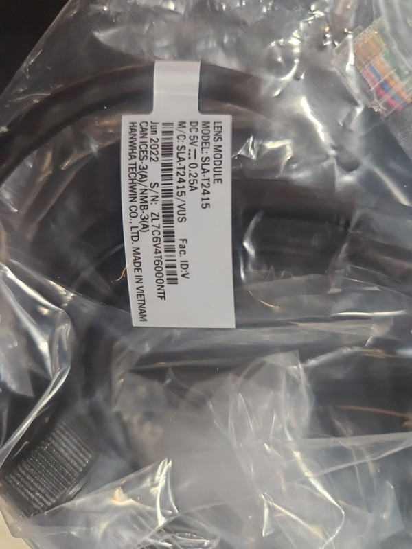 Wisenet SLA-T2415 Fixed Lens Module for Surveillance gallery