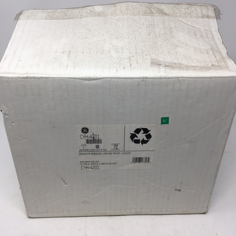 NEW GE Security CYH-4201 Cyberdome II Housing Pendant Mount Coax UTP Camera