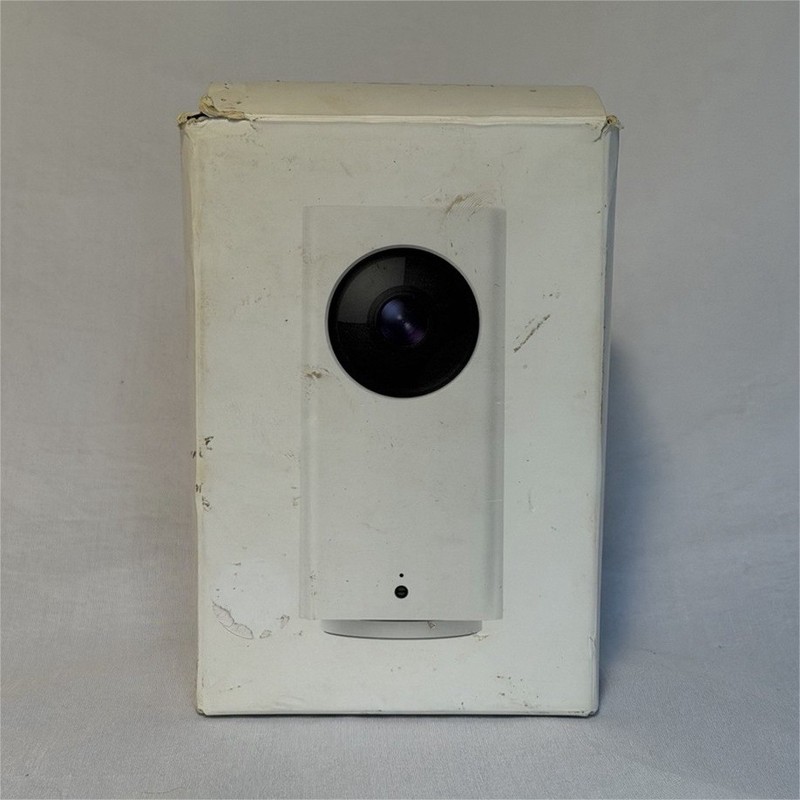 Wyze Cam Pan 1080p Wi-Fi Indoor Security Camera Pan-Tilt Night Vision Mic White