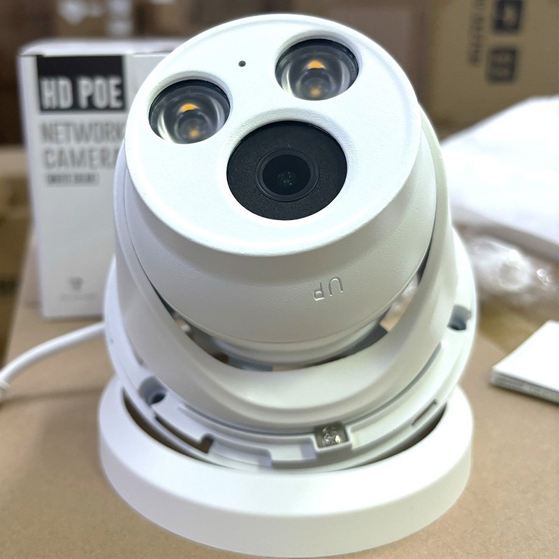 Vikylin Dual light Color+IR MIC POE home 5MP IP Camera MIC Onvif Viewer Monitor gallery