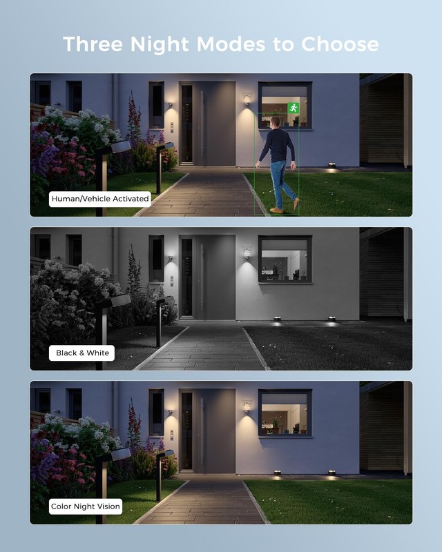 5MP PoE PTZ Security Camera Outdoor | 360° Pan, Color Night Vision, Auto Trackin gallery