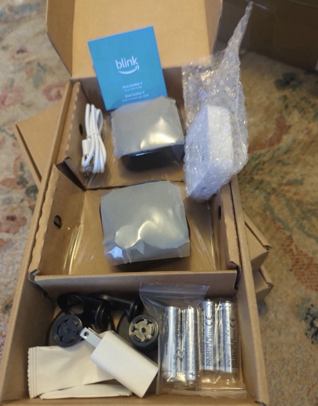 2024 Blink Outdoor 4(4th Gen) 2 Camera Wireless HD Home Security System Kit gallery
