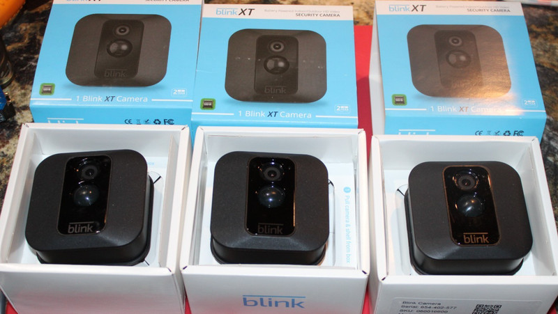 Lot of 3 Blink XT Security Camera BCM00600U