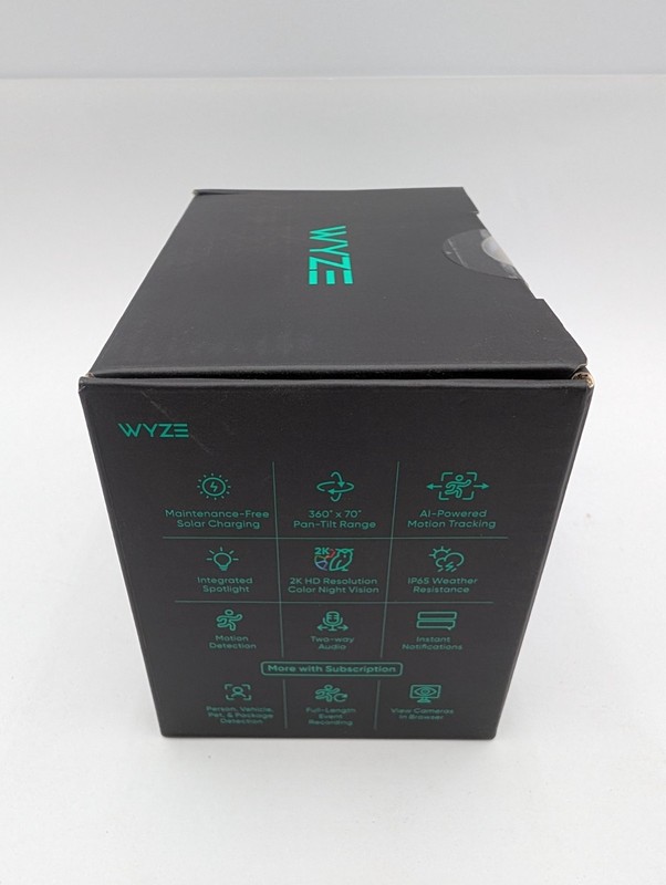 Wyze Solar Cam Pan Solar & Battery Powered 360 Pan/Tilt Coverage Night Vision gallery