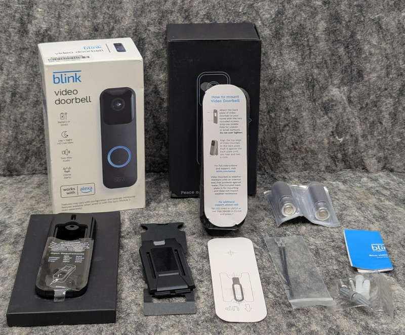 Blink Wired/Battery Operated Outdoor Smart Wi-Fi Video Doorbell 🔥New🔥