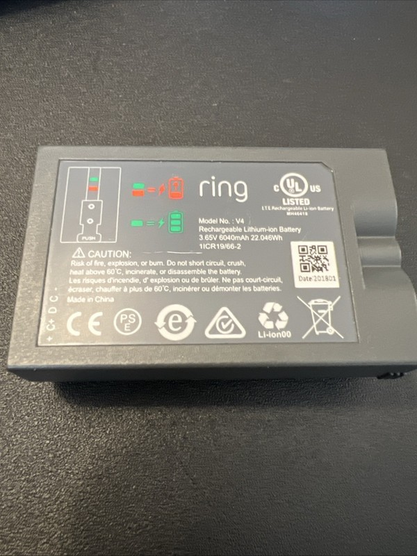 Ring Doorbell Battery Ring-Video Doorbell 2,3/3plus/4,Stick Up Cam,Spotlight Cam