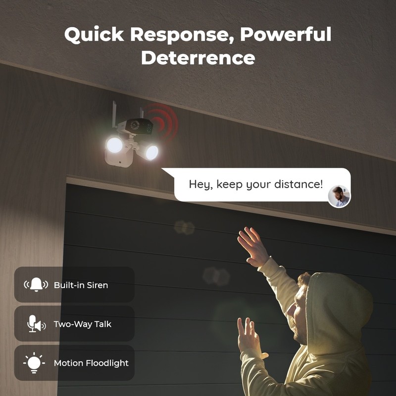 Reolink Duo Floodlight WiFi 4K Outdoor Dual-Lens 180° Security Camera gallery