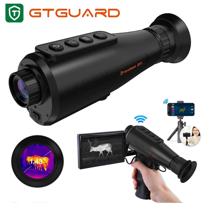Ai15 Hawkeye Thermal Imaging Monocular HD Night Vision Hunting Security Cameras