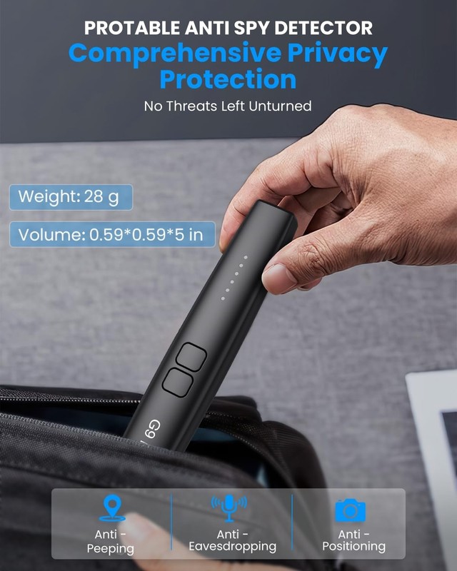 Hidden Camera Detector & GPS Bug Finder - Anti-Spy Device for Home, Office, Car, gallery