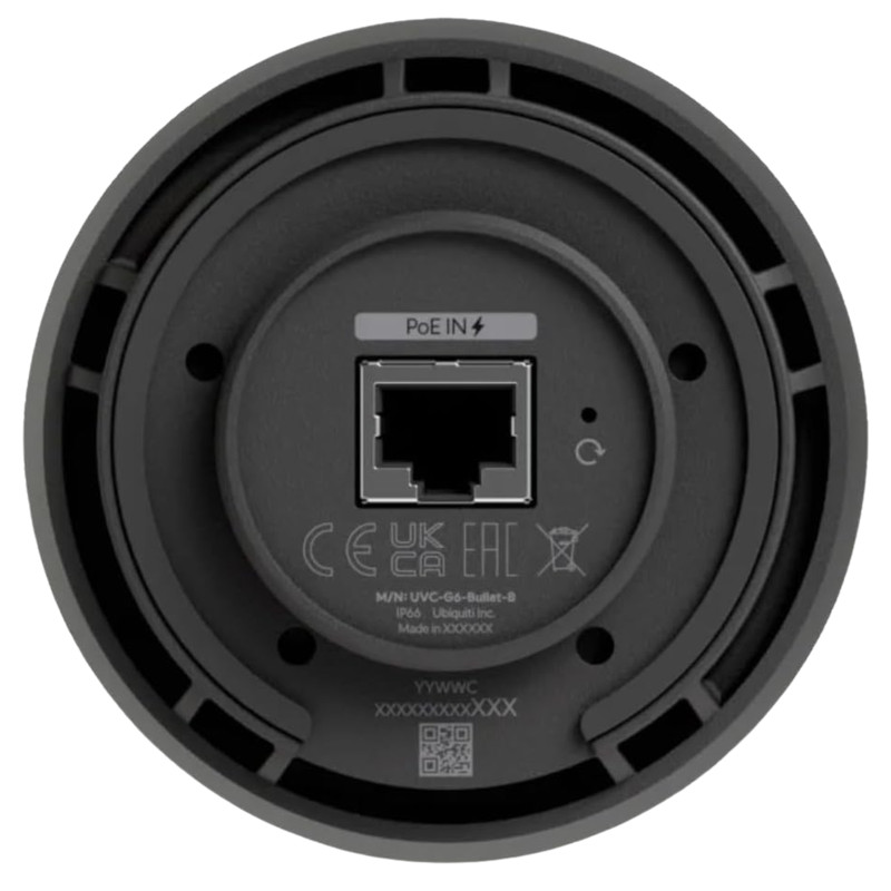 Ubiquiti UniFi Protect G6 Bullet 4K 8MP Outdoor PoE Camera Black UVC-G6-BULLET-B gallery