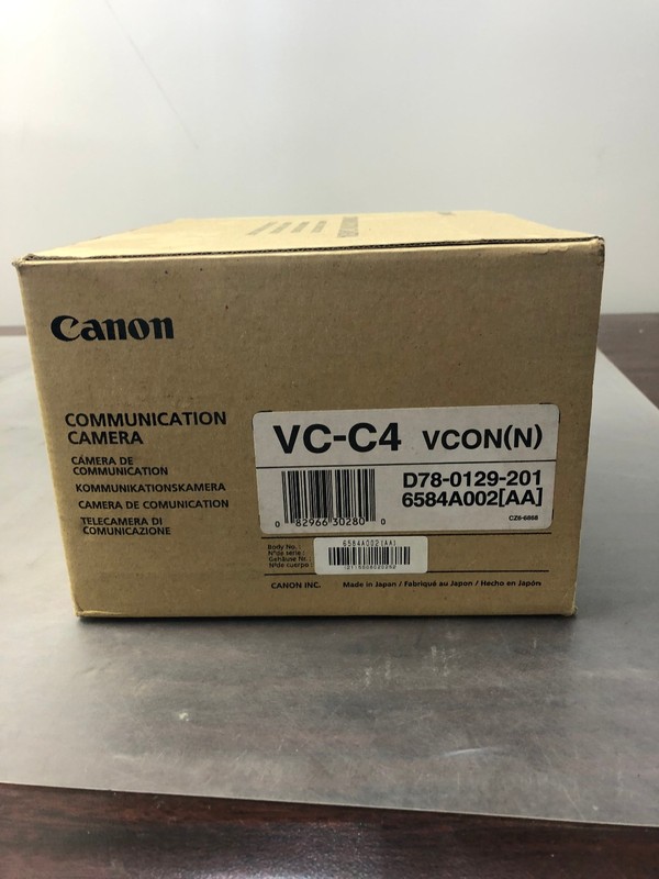 2x Canon VC-C4, Communication Camera, PTZ, Video Conferencing, 16x Optical Zoom gallery
