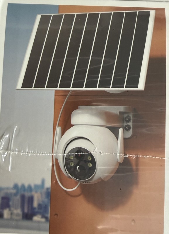 Solar Camera Wireless Ultra HD Rotatable Human Tracking Full Color Night Vis Kit