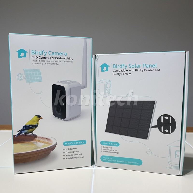 Birdify Camera FHD Camera(2.4Ghz Wifi) for Birdwatching And Solar Charger