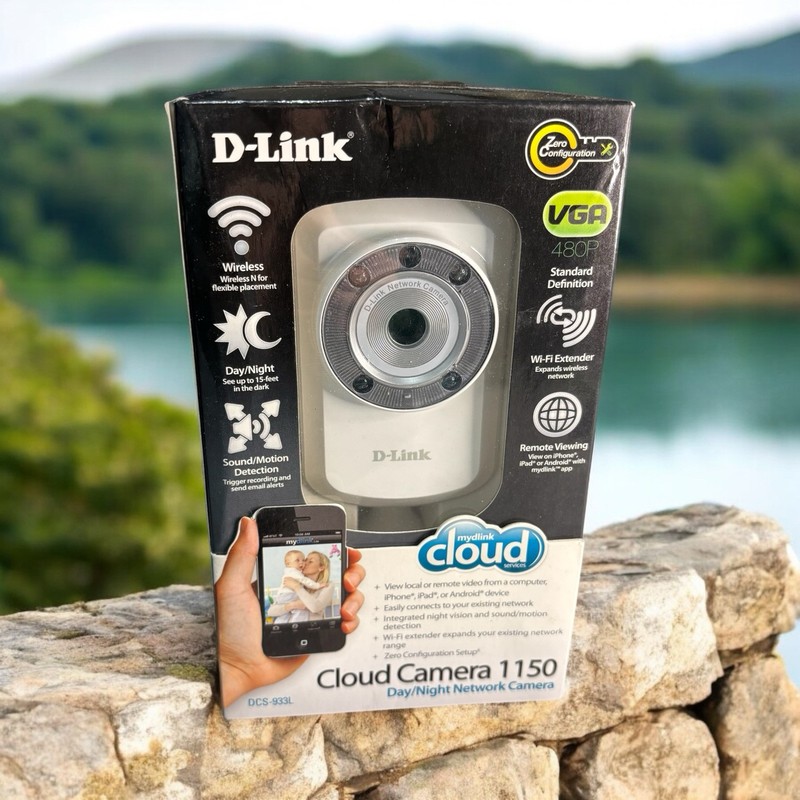 D-Link wifi wireless security surveillance Camera 1150 baby monitor night vision