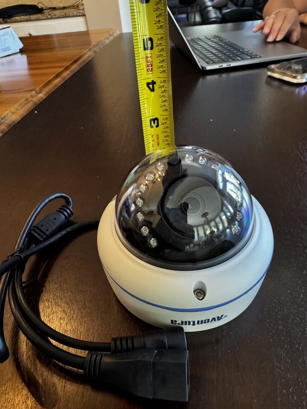 Security Camera Camera PoE IR Mini Dome Metal Vandal Proof ( NO RESERVE ) gallery