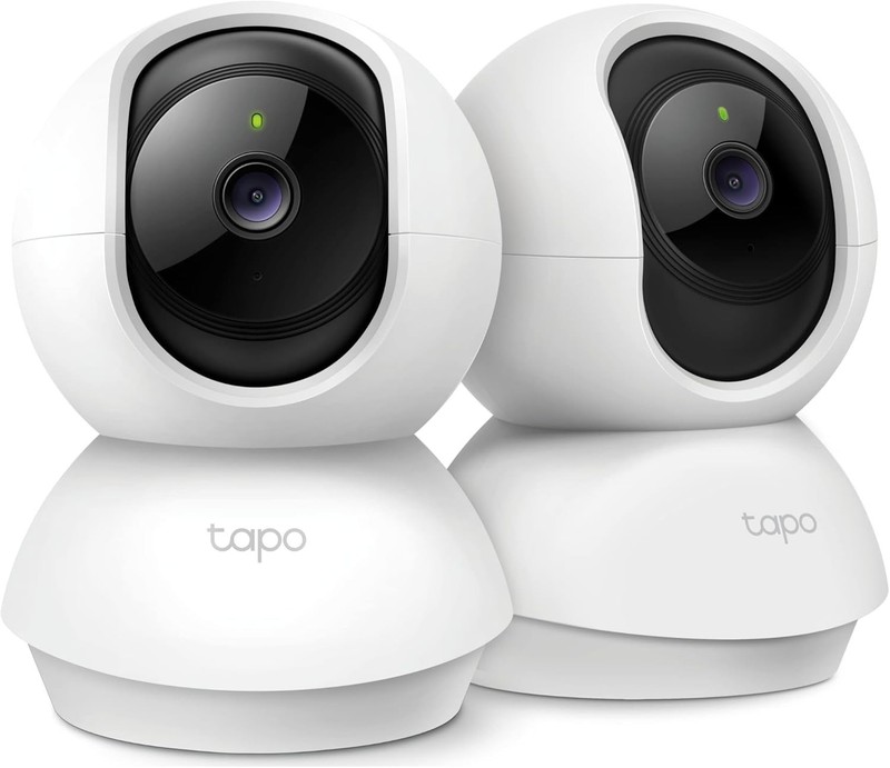 Tapo 2K Pan/Tilt Security Camera for Baby Monitor, Dog Camera W/Motion Detection