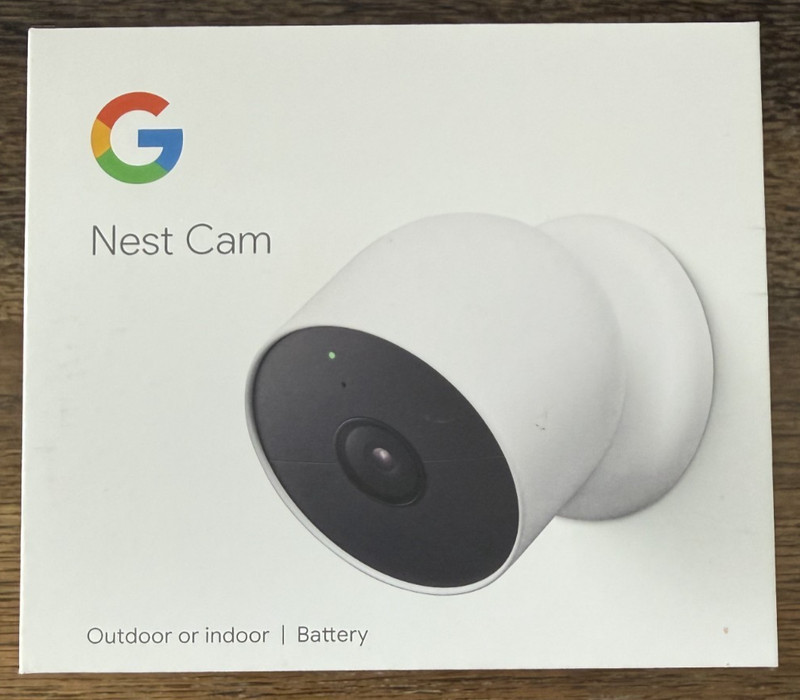 Google Nest Cam (G3AL9) Indoor/Outdoor/battery 1pack – Brand New in Box