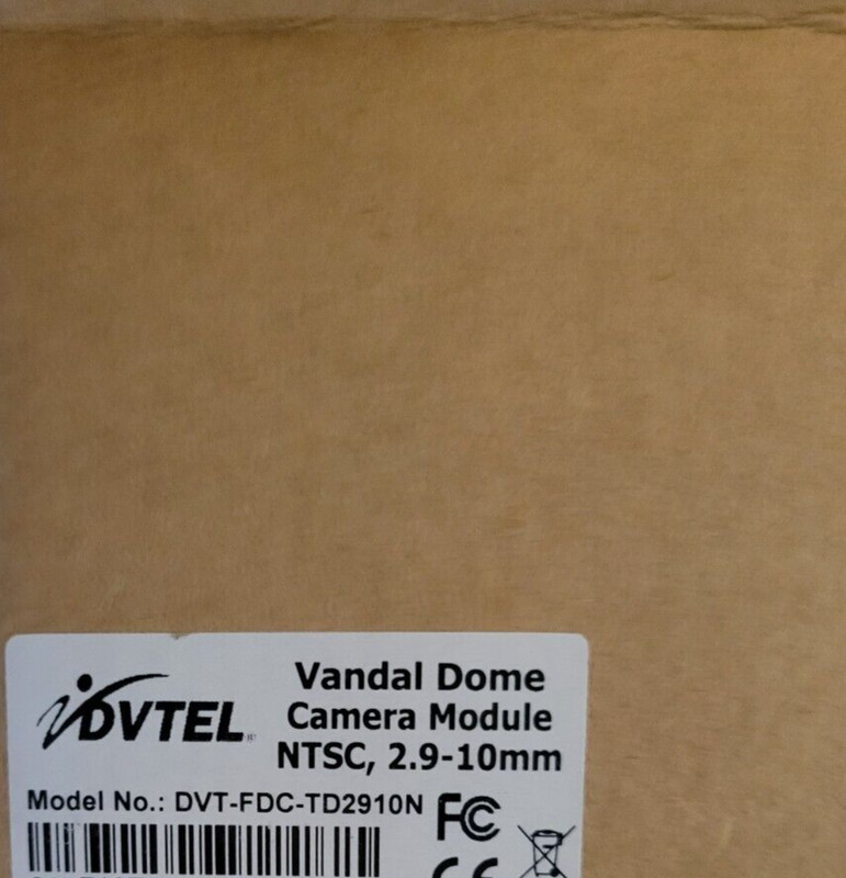 DVTEL Vandal Dome Camera Module DVT-FDC-TD2910N for IP Mini Dome NEW! gallery