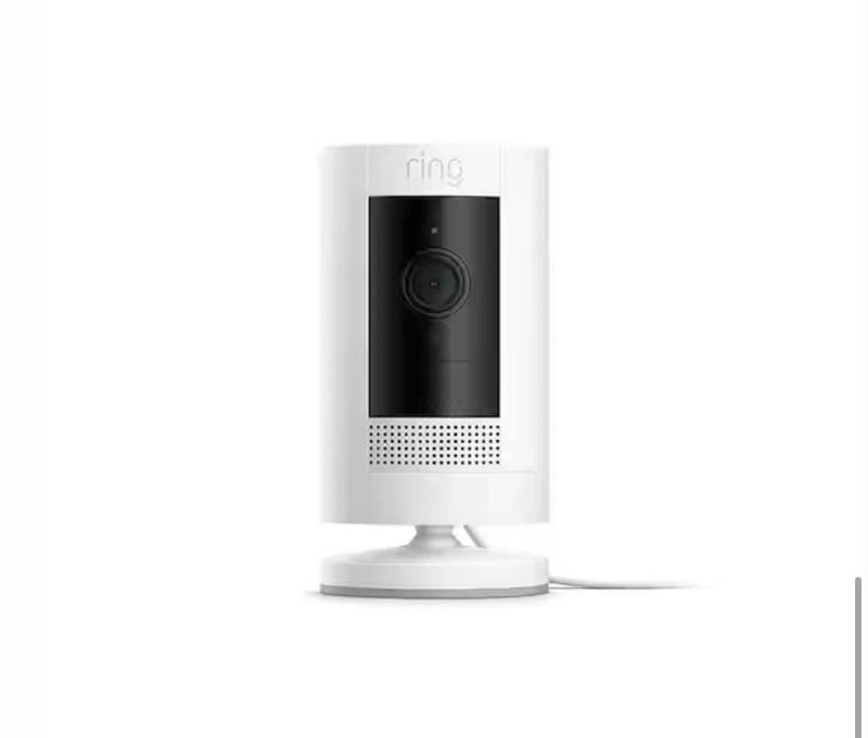 Ring Stick Up Cam Plug-In - Indoor/Outdoor Smart Security Camera White Brand New gallery