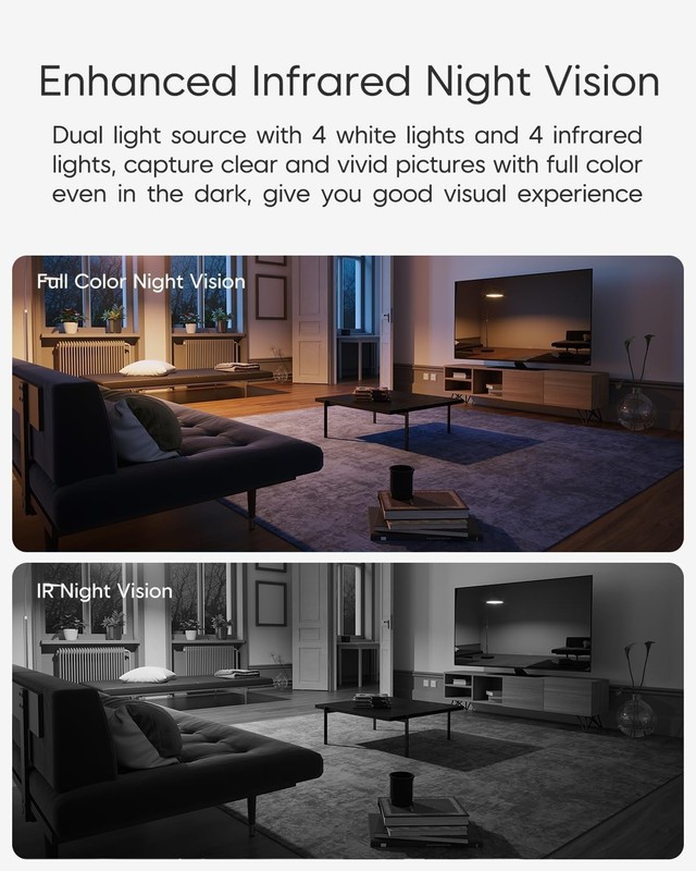 2.5K Indoor Pet Camera with Smart AI Tracking & Dual-Band WiFi Connectivity gallery