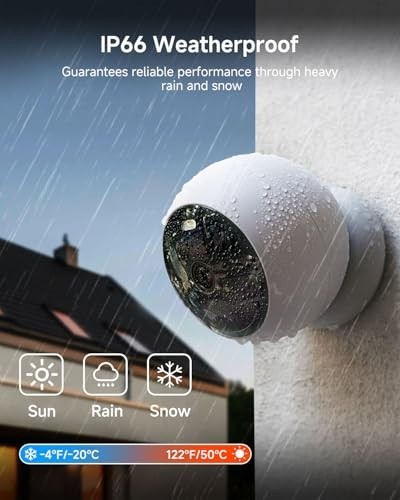 Noorio B200 Security Camera Wireless Outdoor Magnetic, 1080p Cameras White gallery